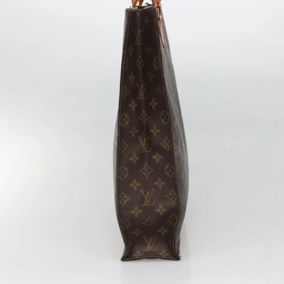 LOUIS VUITTON Monogram Sac Plat Hand Bag M51140 LV Auth 137345 - Picture 6 of 16